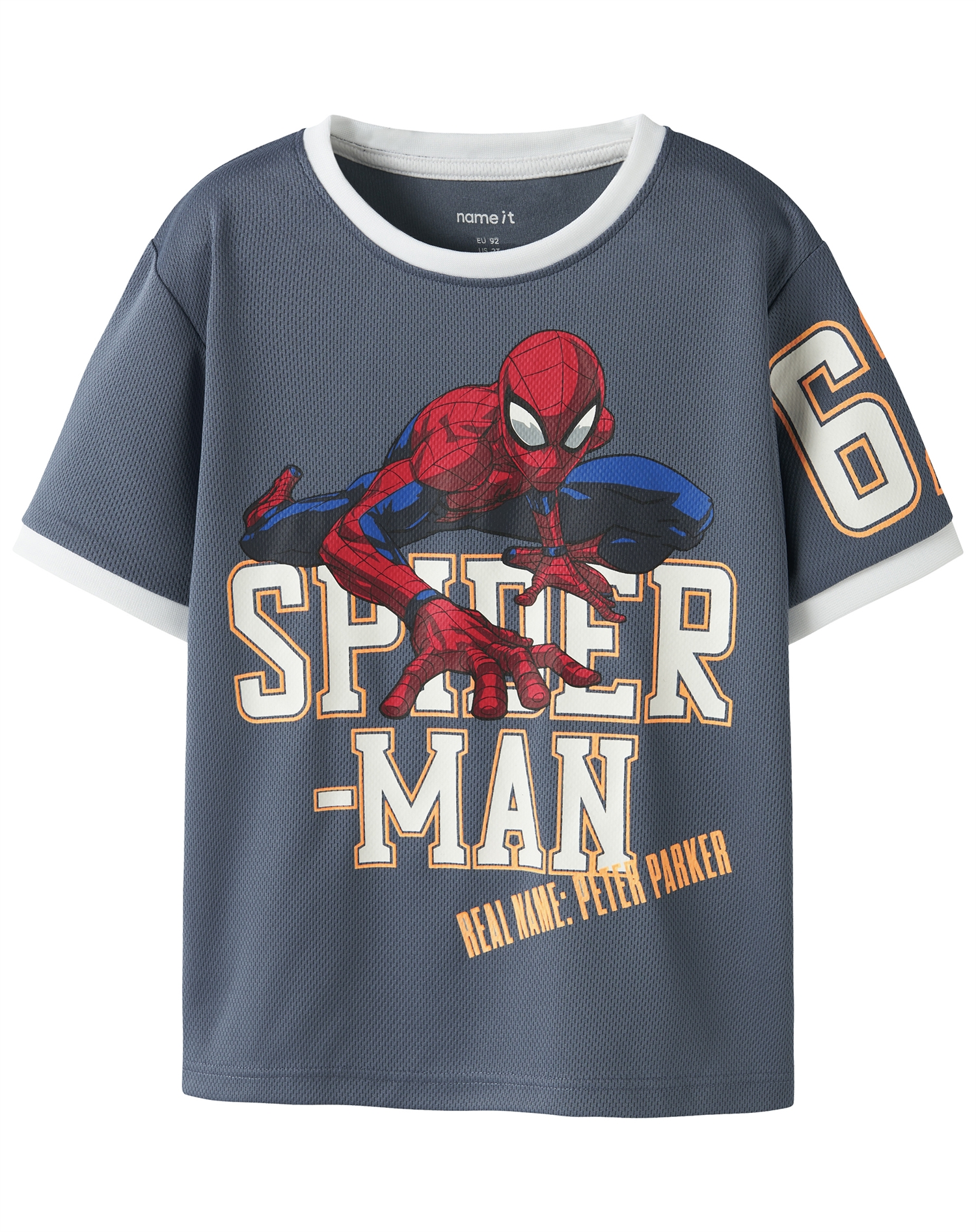 Name It - NMMAnri Spider Poly T-Shirt - Vintage Indigo